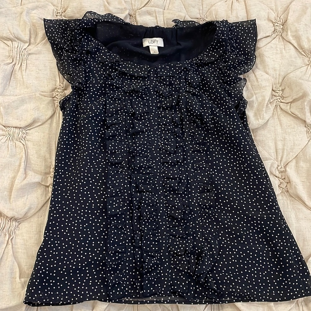 Ann Taylor Loft Blouse Size S